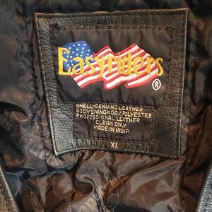 Easyriders Black Leather Jacket